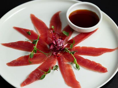 Carpaccio tonno